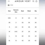 Amour Vert Floral Silk Flutter Sleeve Wrap Dress Midi Summer Medium M Photo 6