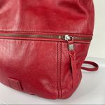 The Sak Red Leather Boho Backpack Photo 5