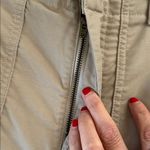 Banana Republic  HIGH-RISE BARREL UTILITY tan CHINO high rise pants 8 petite Photo 3