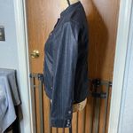 Chico's EUC Chico’s Denim Metallic Jacket Size 0 Photo 2