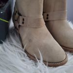 Faryl Robin Anthropologie Zink Tan Suede Harness Boots Size 6.5 Photo 6