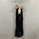 House Of CB Holly Sequins Strapless Bow Dress XS Photo 4