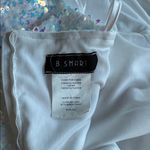 B. Smart  White Sequin Prom Dress Photo 12