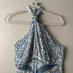 Dress Forum  Los Angeles Boho Halter Handkerchief Hem Beach Festival Dress Size M Photo 2