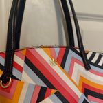 Tory Burch Colorful Tote Bag Purse Photo 1