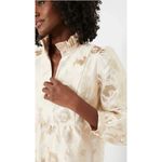 Tuckernuck Tan Fil Coupe Palmerston Dress Medium NEW Garden Floral Formal Photo 4