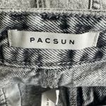 PacSun Shorts Womens 28 Gray Acid Wash High Rise Festival Y2K Rigid Grunge Photo 2