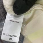 Tuckernuck Pomander Place Pia Striped Cotton Dress Swim Cover Up Yellow Tan XL Photo 10