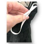 Lulus Flirtatious Crush Black Burnout Floral Pleated Bow Midi Dress Whimsygoth S Photo 7