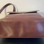Gucci Tom Ford Era Vintage Brown Patent Leather Large Bamboo Bag - Preowned Photo 7