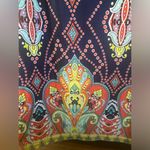 Winwin Convertible Maxi Skirt / Strapless Dress Multicolor Paisley Floral L-XL Photo 5