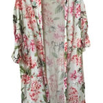 Show Me Your Mumu  Brie Rose Robe One Size Beach Cover Up Bridal Pajama Robe Photo 0