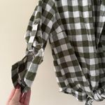 Lost + Wander  plaid cropped button up shirt Photo 2