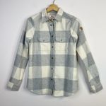 Fjällräven Fjallraven Canada Shirt Comfort Fit Gray Wool Blend Flannel Button Up womens XXS Photo 1