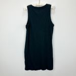 J.Crew  Knit Dress Sleeveless Cotton Black Casual Minimalist Comfort Small Photo 5
