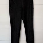 Democracy Women’s Small Black Grey Glider Pants Photo 0