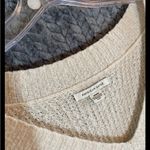 American Eagle  Oversized Striped V-Neck Sweater Photo 2