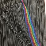 Wild Fable Women’s Black Sleeveless Cropped Bodre Jumpsuit Size Medium EUC Photo 5