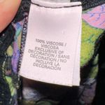 Victoria's Secret  Viscose  Blouse Poncho Floral Purple Pink Size L Photo 8