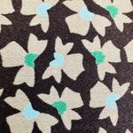 Old Navy  NWOT brown/tan/green print clutch‎ 12x7x2 Photo 9