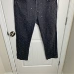 Levi's Levi’s 501 premium studded black cropped‎ jeans size 31 straight leg grunge rock Photo 3