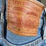 Levi's Levi’s 501 Button Fly High Rise Skinny Leg Jeans Photo 5