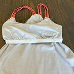 KAVU  grey and coral strappy tank top EUC Photo 13