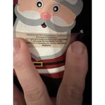 Onque Casual Womens Black Santa Claus Christmas 3/4 Sleeve L Holiday Lightweight Size L Photo 2