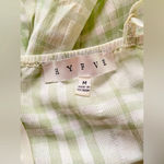 HYFVE Women’s Green Gingham Summer Romper Photo 3