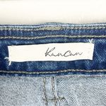 KANCAN Avery Medium Wash Straight Leg High Rise Cargo Jeans, Size 28 Blue Photo 2