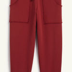 Frank & Eileen  Eamon Triple Fleece Cranberry Size Large Pant Elastic Waistband Photo 0