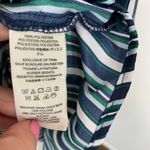 Free People Mad About You Striped Satin Button Down Shirt Small Photo 8