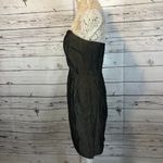 American Vintage Vintage USA Jolie Madame Strapless Taffeta dress & coat metallic set medium Photo 11