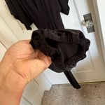 Norma Kamali  black v-neck short sleeve jumpsuit size small (36) Photo 6