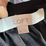 Loft | Floral Semi Sheer Tunic Top Sz SP Photo 5