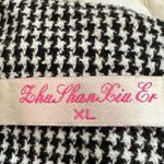 XL Hounds Tooth Mod inspired Dress with Pockets Black Photo 1