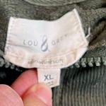 Lou & grey  Signaturesoft Quarter Zip Sweatshirt Olive Army Green XL Photo 7