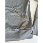 Under Armour Womens Gray Size Small Cowl Neck Semi Fitted Hooded Sweatshirt Gold Photo 1