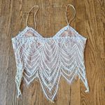 Tally Weijl  Romantic White Lace Women’s Top Size M Photo 3