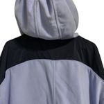 Athleta Zion Periwinkle Pullover Fleece Jacket 1/4 Zip Pocket Lavender Black Med Photo 6