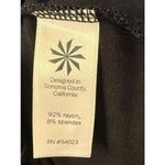 Athleta Black Hi-low Midi Skirt, size Medium Photo 3