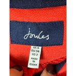 Joules Jacket Women 2 Red White Striped Oakham Full Zip Hoodie Sweatshirt Preppy Photo 10