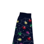 Jenni  Women's Cotton Flannel Plaid Pajama Pants Navy Xmas Light Size Small Photo 2