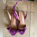 A New Day  Pink Floral Block Heel Sandals Photo 3