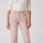 Levi's 501 Scraped Pale Mauve Pink Jeans sz 27 Photo 0