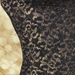 Love Culture  black dress with gold design Photo 3