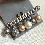 Talbots NWT Colorful Pearl Brooch Pin Photo 2