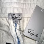 Rails NWT  Jane Cream Rainbow Stitch Elastic Waist Knit Shorts LARGE Photo 4