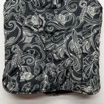 Aventura Puffer Vest Womens Small Dark Floral Forest Fleece Warm Outdoors Hiking Gray Photo 6