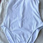 ANDIE Swim ‘The Tulum’ One Piece | White - Ribbed | Large - NWT | CURRENT STYLE Photo 0